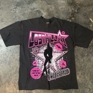 Lost Hills - “Uncensored” Graphic Tee Grey